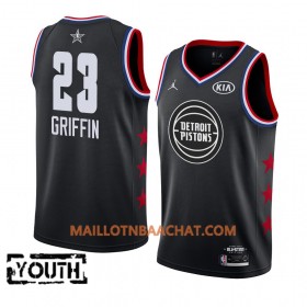 Maillot NBA Detroit Pistons Blake Griffin 23 2019 All-Star Jordan Brand Noir Swingman - Enfant